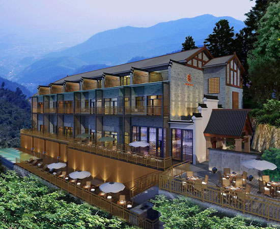 觅幽兰莫干山度假酒店全景图 觅幽兰莫干山度假酒店全景图